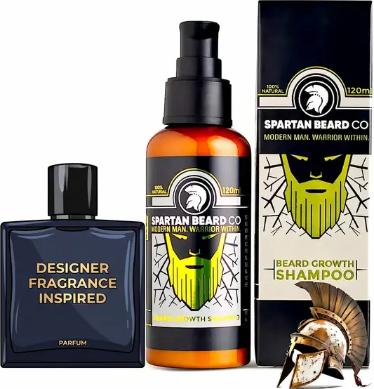 𝗦𝗣𝗔𝗥𝗧𝗔𝗡 𝗕𝗘𝗔𝗥𝗗™ Shampoo (80% OFF - Première commande)