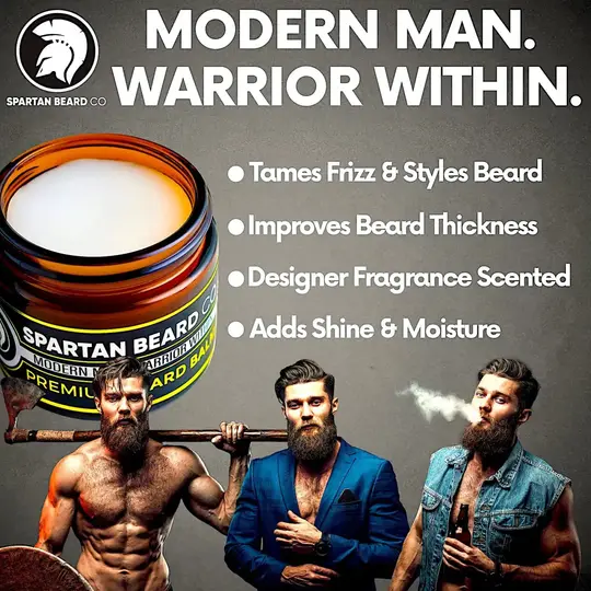 𝗦𝗣𝗔𝗥𝗧𝗔𝗡 𝗕𝗘𝗔𝗥𝗗™ Balm (80% OFF - Première commande)
